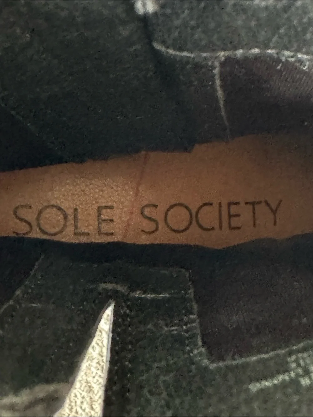 Sole Society Karisa Black Leather Ankle Harness Biker Moto Boots Sz 6.5